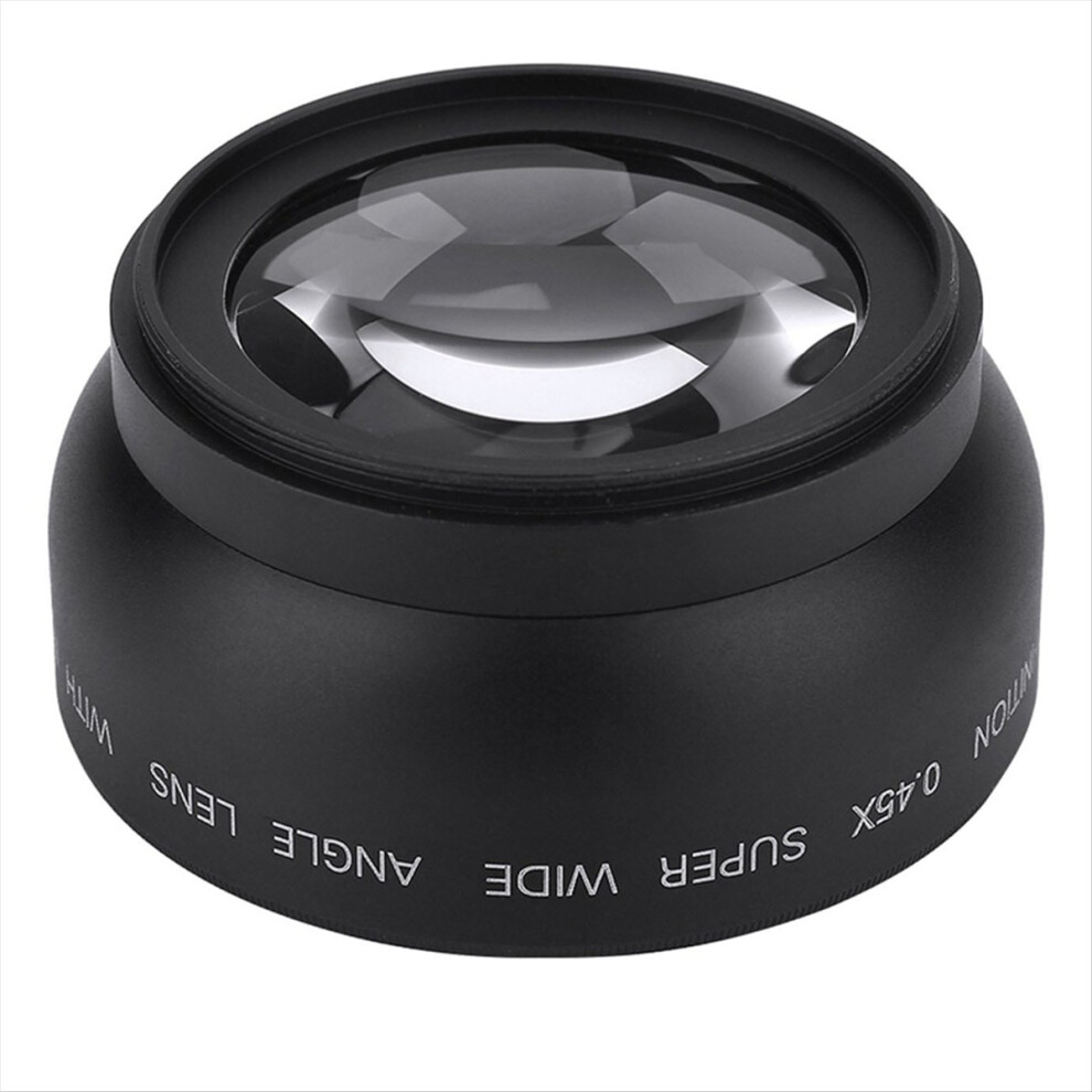 52Mm 0.45X Wide Angle Universal Conversion Macro Lens For Dslrs And Digital Cameras 4852469870412