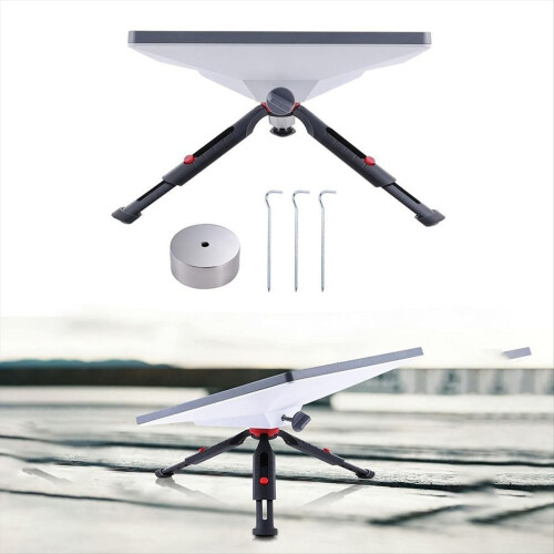 Adjustable Mini Tripod Mount Set Portable Bracket with Tripod Adapter Enhanced Height & Tilt Control 2