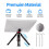 Adjustable Mini Tripod Mount Set Portable Bracket with Tripod Adapter Enhanced Height & Tilt Control 7