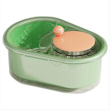 Fruit Cleaning Spinner Machine, Large Multifunctional Vegetable Washer Bowl with Brush, Fruit Scrubber for Home Kitchen