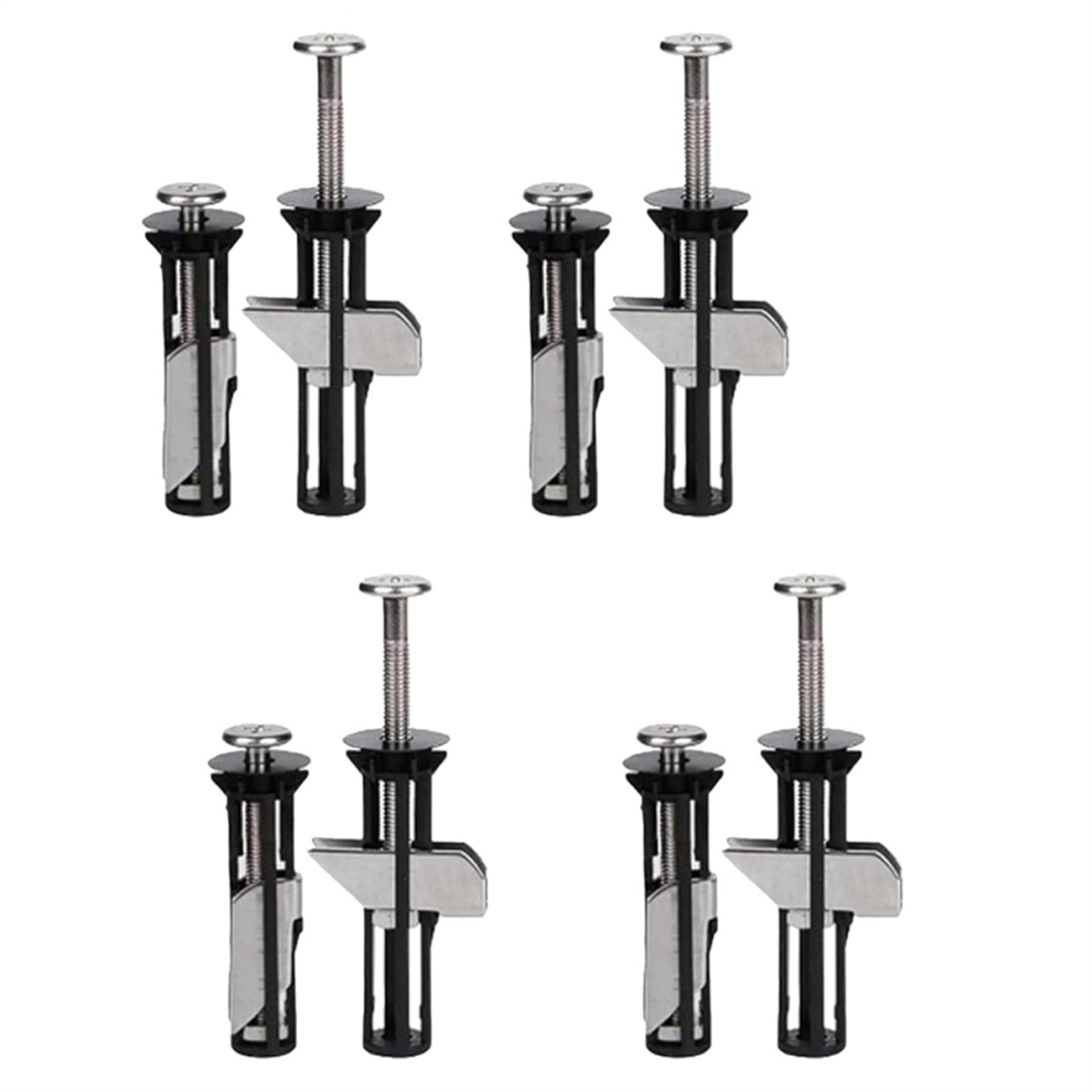 Toilet Seat Fastener Bolt Kit,Toilet Seat Locking Bolt,Universal Toilet Lid Seat Hinges Bolts Toilet Seat Fittings M5-50 4852469868068