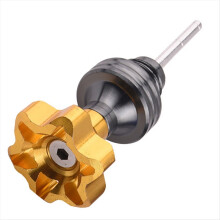 Motorfiets motoroliedop motorcarter oliepeilmeter universele olievuldop goud