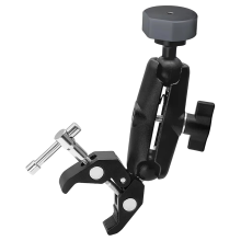 For Mini Mount Adjustable Clamp Bracket Kit Clamp Mount for RV Ladders Roof Rack Balcony