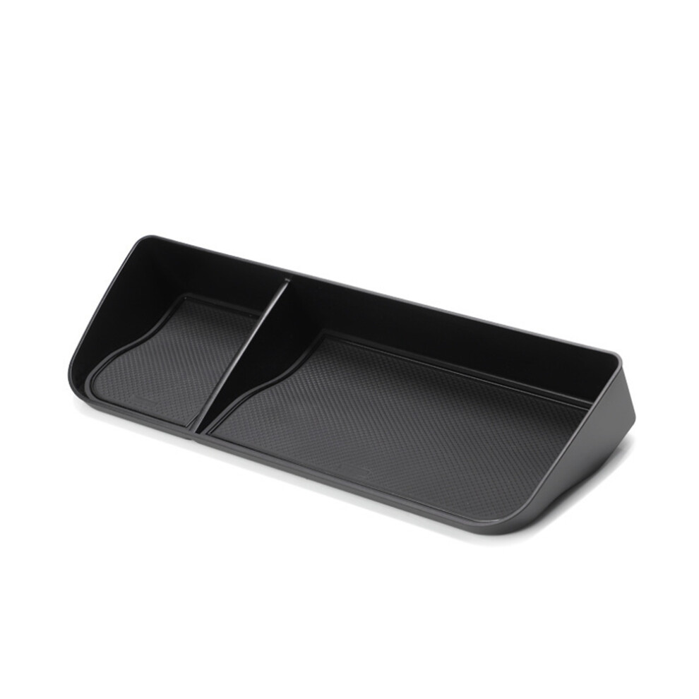 Car Central Control Screen Rear Storage Box For Xpeng G6 2023-2024 Car Interior Accessories Dashboard Storage Tray Black 4852469880916