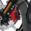 Motorcycle Front Brake Caliper Covers Brake Caliper Screen Inserts for Road Glide 3