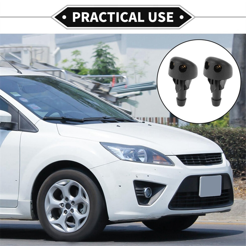 2Pcs High Quality Front Windshield Wiper Washer Nozzle Injector Jet 7700413545 For Mk2 4852469877435