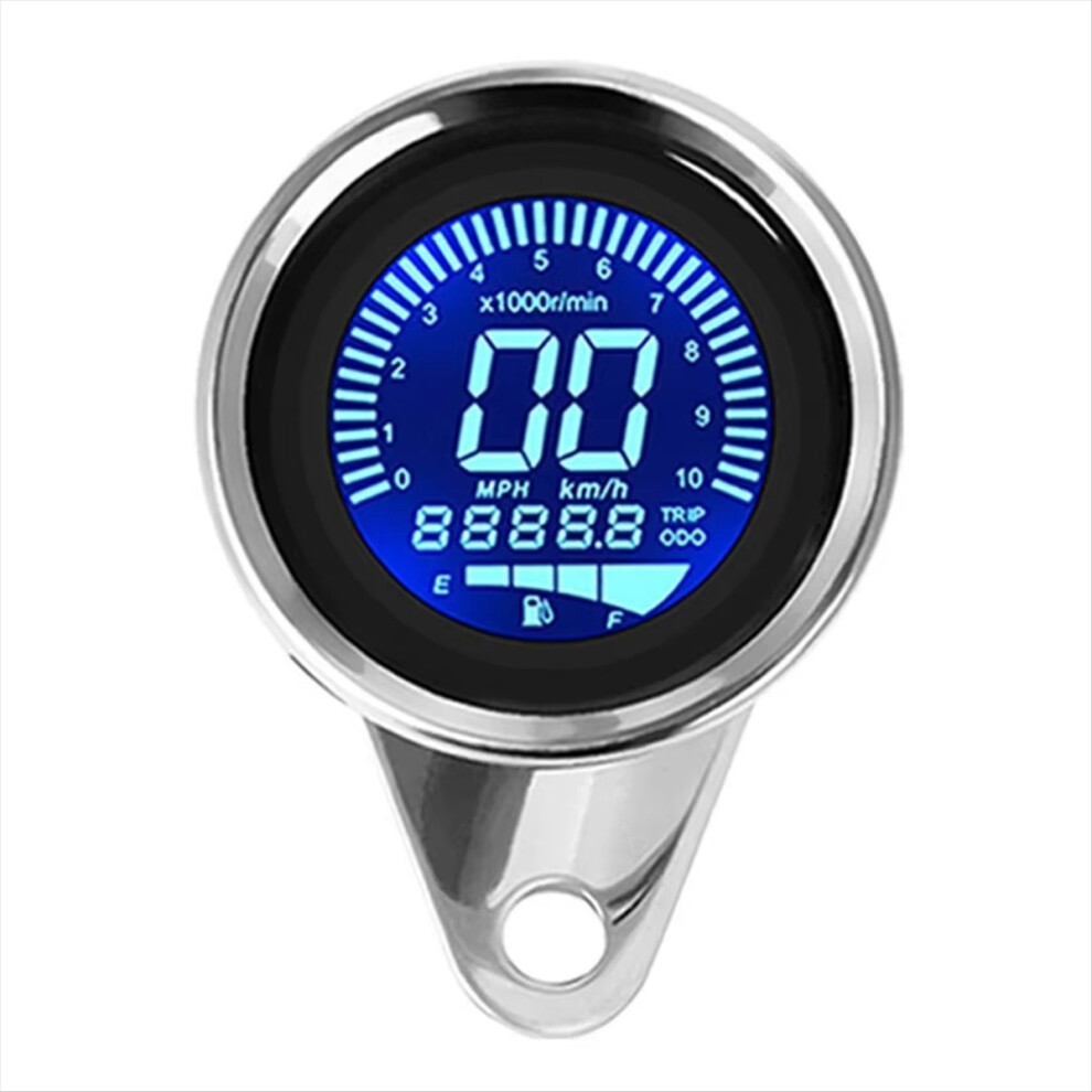 Motorcycle Meter Speedometer Digital Odometer Night 12V Digital Speedometer Tachometer Motorcycle Accessories,A Light 4852469880336