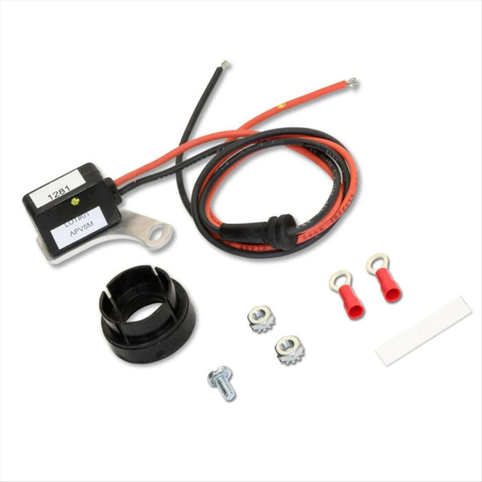 Points To Electronic Conversion Kit 1281 Ignitor For V8 Engine Parts 1957-1974 Exhaust Systems 4852469890410