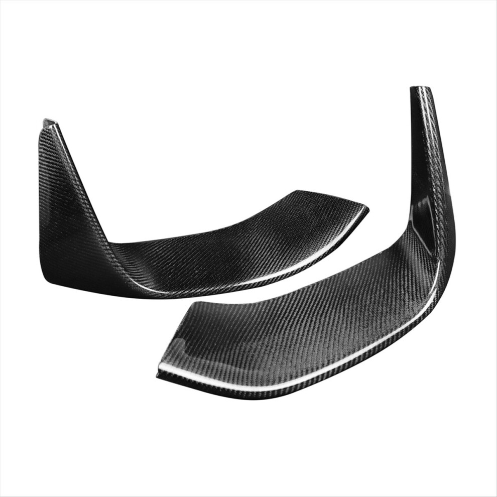 Real Carbon Fiber Front Bumper Corner Air Intake Decorative Front Wing Apron Front Splitter Spoiler For M3 F80 4852469880589