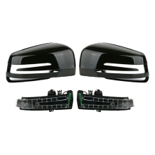 Auton ovipeilin suojus LED-suuntavilkuilla CES-luokkaan W204 X204 W212 W221 C300 C218 2007-2013