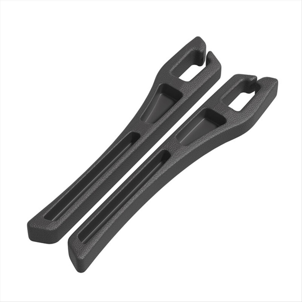 1Pair Car Seat Filler Side Seam Plug Strip Crevice Drop Blocker Leak-Proof Filling Strip With Seatbelt Hole Black 4852469897228