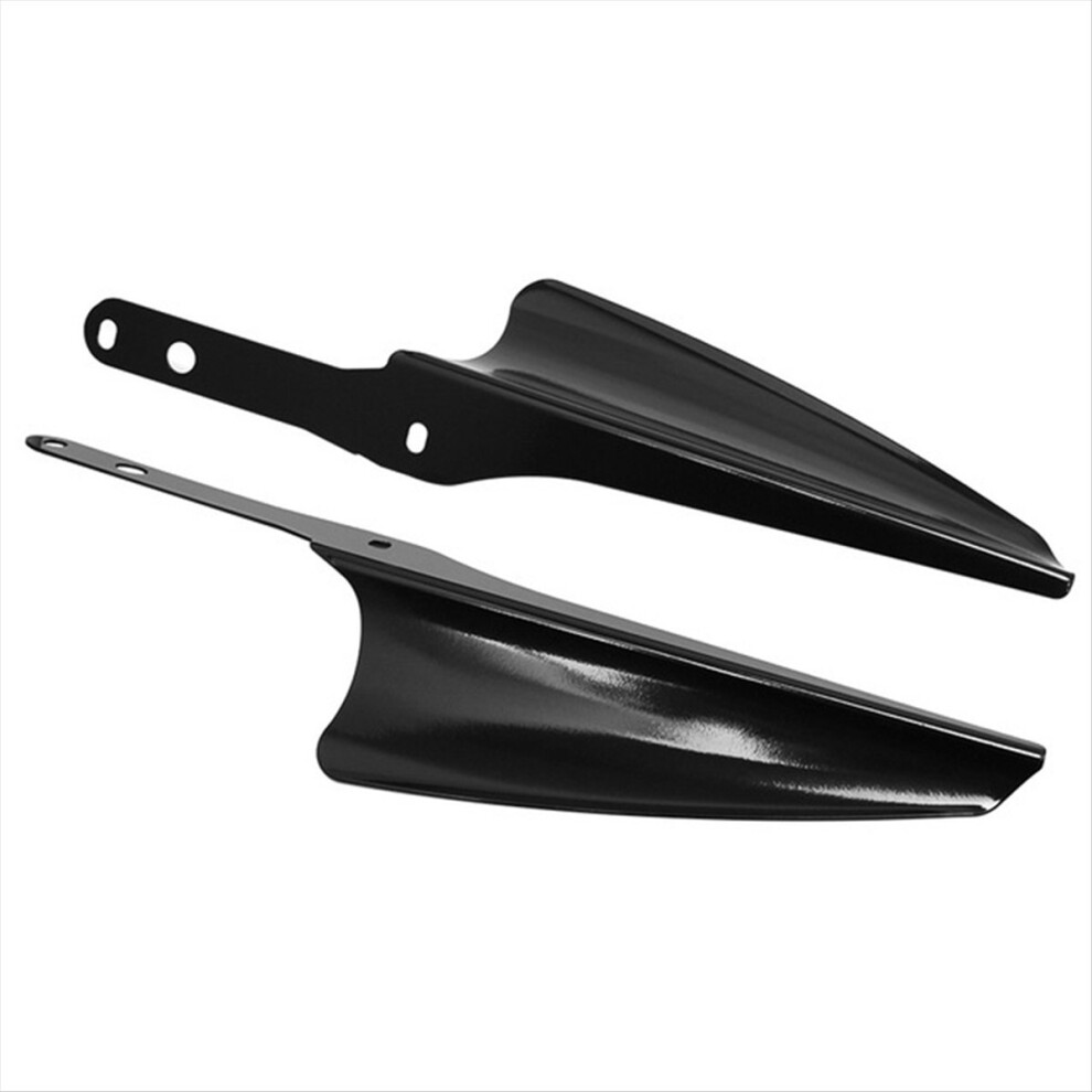 Motorcyclefork Mount Wind Deflectors For Touring Road Street Glide Glide Cvo Flht Flhr Accessories,B 4852469802437