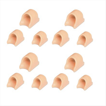 Hammer Toe Straightener, 12Pcs Hammer Toe Corrector for Women & Men - 3 Sizes Silicone Toe Sleeves Toe Splint