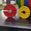 1 disque de musculation micro-type, poids fractionné, jaune, 0,5 kg. 3