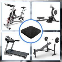 8-teiliges Laufband-Trainingsmatten-Set, rutschfeste Silikon-Geräuschdämpfungsmatte, Fitnesszubehör