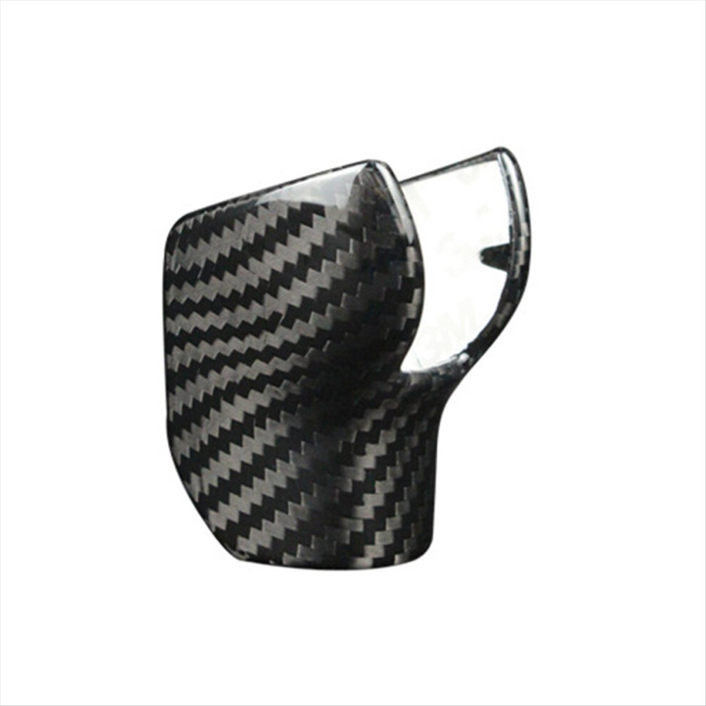 Dry Real Carbon Fiber Car Shift Knob Trim Car Gear Shift Knob Cover T- Tayron Tacqua 4852469894197