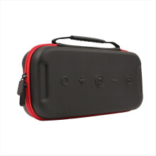 Per Switch 2 Custodia protettiva portatile Borsa di stoccaggio di grandi dimensioni Borsa da viaggio impermeabile antigraffio per Switch 2, nera