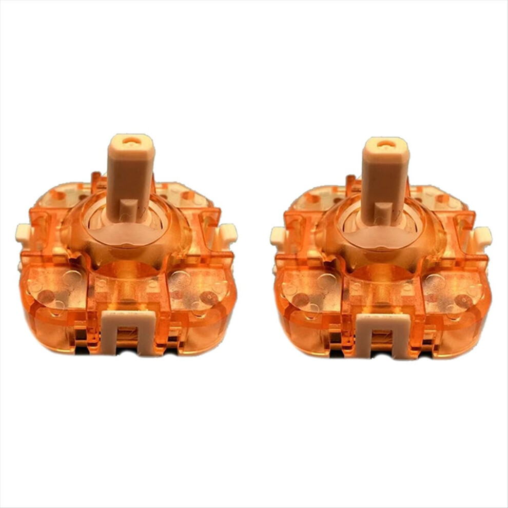 2Pcs For G6pro G5pro V2 Game Controllers Tmr Hall Joystick Js20 Hot Swap Joystick Game Controller Orange 4852469804981