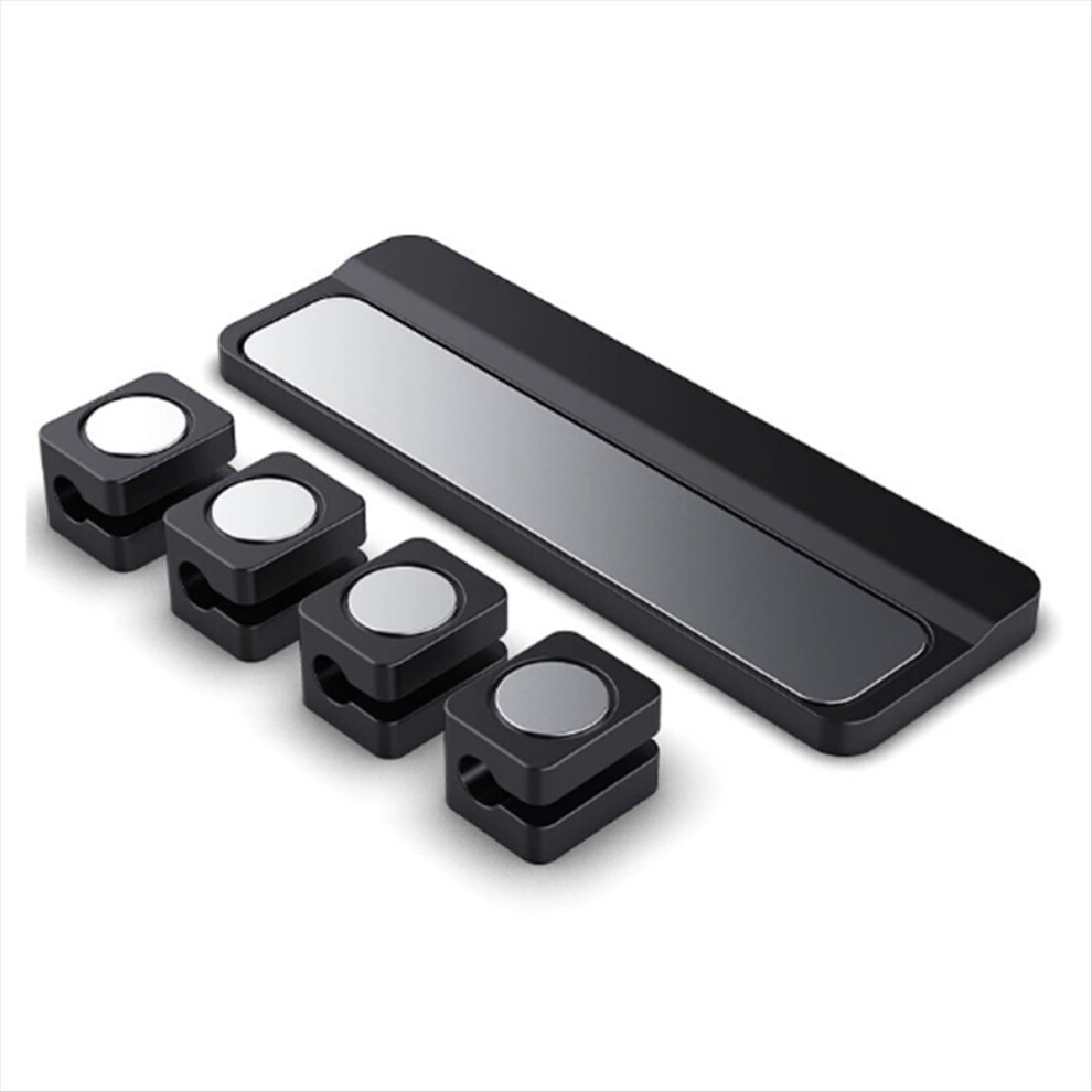 Magnetic Cable Clips Cable Smooth Adjustable Cord Holder Under Desk Cable Management Wire Keeper Cable Organizer Holder 4852469816229