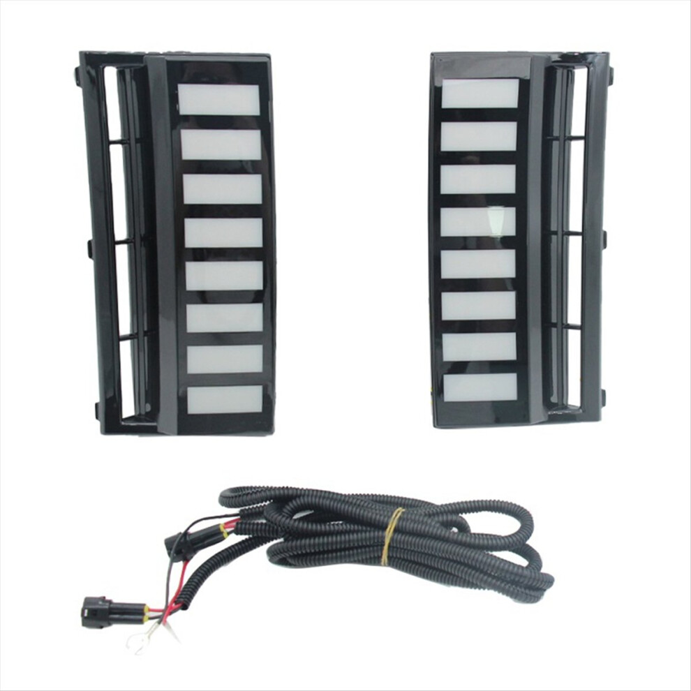 Front Bumper Fog Drl For Ix45 2024 2025 Sequential Turn Signal Lamp Daytime Running Light 4852469819923