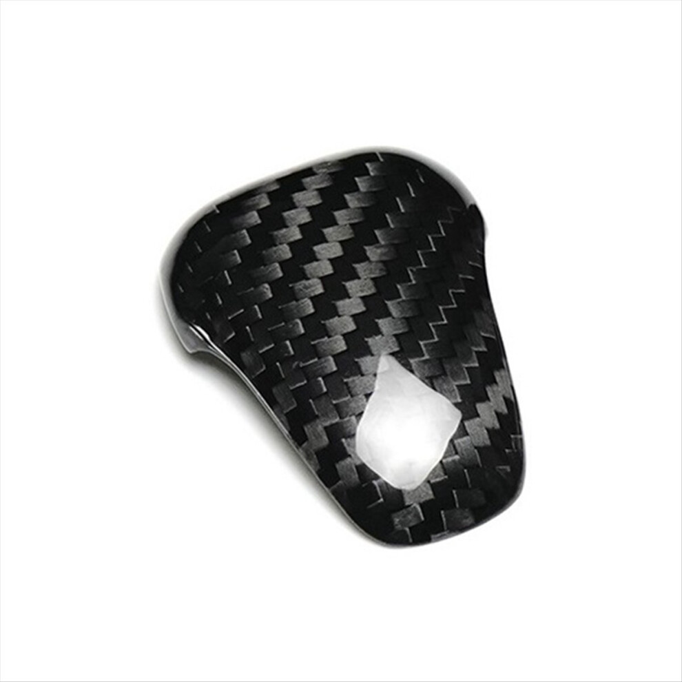 Real Hard Carbon Fiber Car Gear Shift Head Cover Sticker For Crosstrek 2024 2025 Interior Accessories 4852469897433