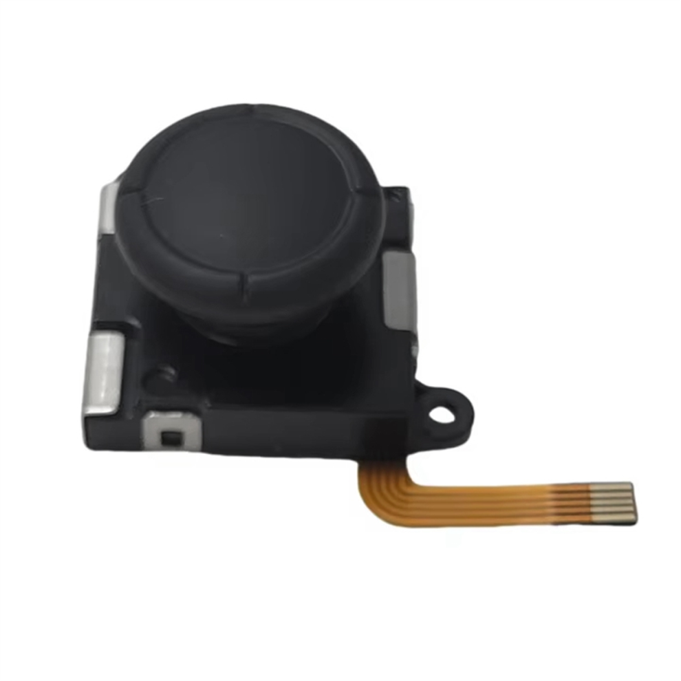For Switch/Switch Lite/ Joycon Tmr Electromagnetic Joystick Anti-Drift Tunnel Magnetic Resistance Joystick A Black 4852469805209