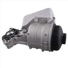 Nieuwe 31359138 aluminium motoroliefilterbehuizing voor XC90 3.2 MK1 oliefilterkoeler olieradiator