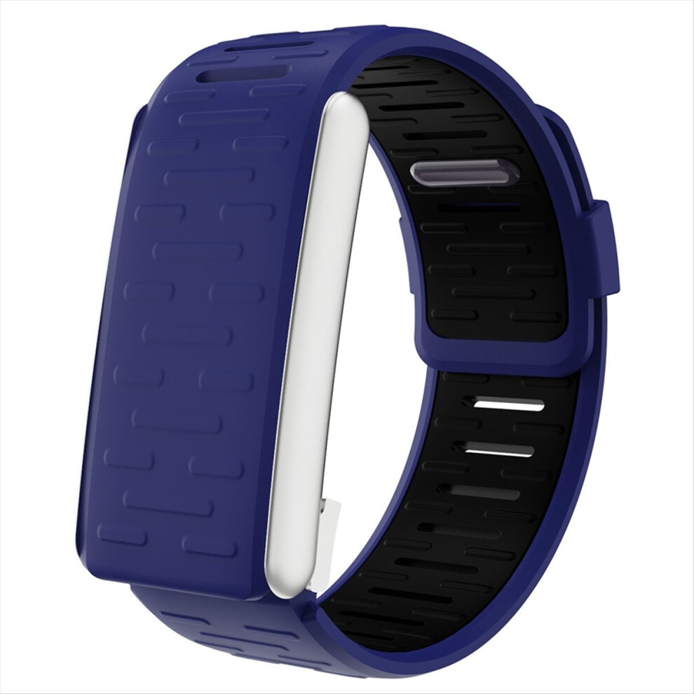 Sport Flex Wrist Band Silicone Waterproof And Sweatproof Replacement Band For 5.0 Sport Band Blue 4852469835084