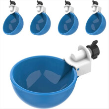 5 stuks pluimveekit Automatische kippenwatertoevoer Automatische drinkbak Voer- en watervoorziening Kippenwatertoevoer