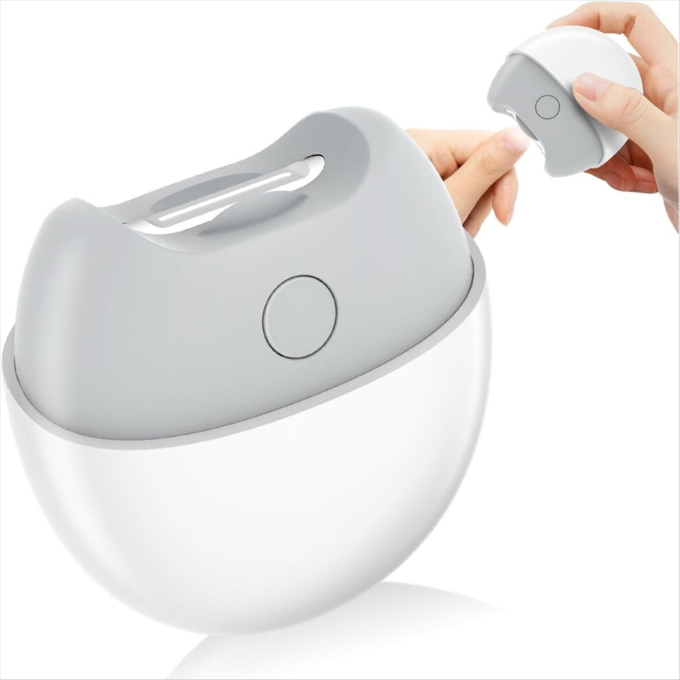 Electric Automatic Nail Clipper With Safety Electric Fingernail Trimmer For Kids, Adult, Seniors,Caregivers Light