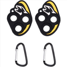 2 protectores de juntas de taco portátiles, herramienta de sujeción con 3 orificios para entrenamiento en mesa de billar.