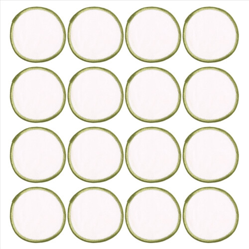 Absorventes de bambu reutilizáveis - ultramacios, ecológicos, conjunto para presente com bambu vegano. 2