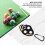 2pc Cue Joint Protector Holder Portable Protective Cue Tips Holder Hold Tool 3Hole Storage Clip for Pool Table Training 7