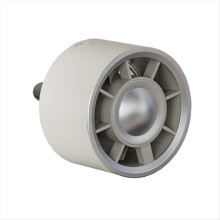 Auto-airco-luchtuitlaatventilator, gradiënt kleurrijke omgevingslichtventilatoren voor auto-airco-luchtuitlaat miniventilatoren