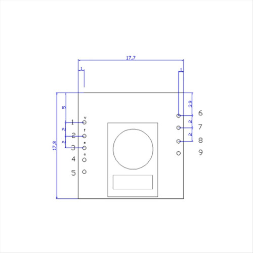 CO-gassensor Koolmonoxidesensor UART digitale uitgang SC16-CO 2