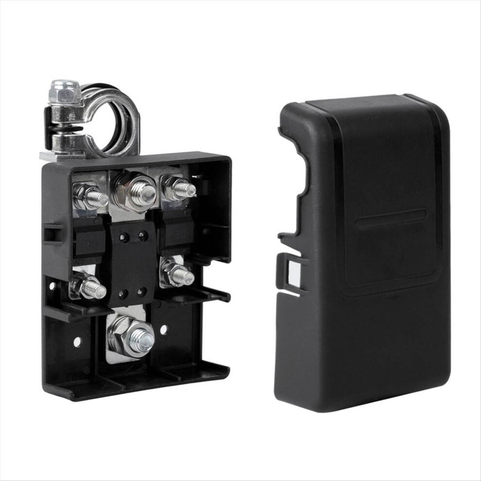 32V 400A Car Quick Release Fused Battery Distribution Terminal Clamp Connectors For 4Wds And Caravans Black 4852469853316