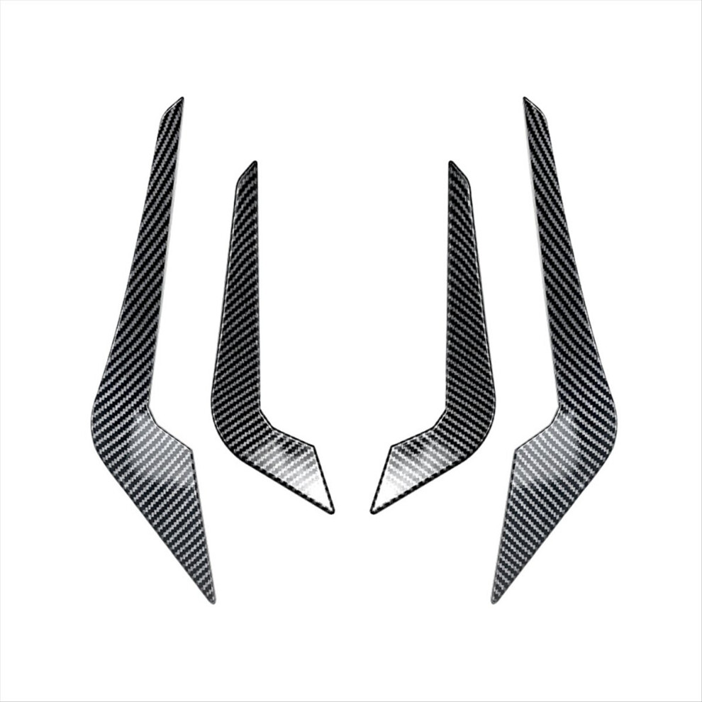 Front Bumper Wind Knife Splitter Spoiler Canard Trim For M2 F87 2016-2021 Car Accessories Carbon Fiber 4852469853743