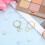 2 Pcs Loose Stone Holder Ring Gemstone- Holder Wedding Ring Try-on Tool Rings Blank Support 2 Sizes 2