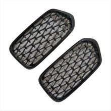 Calandre de pare-chocs avant pour BMW X2 F39 (2019-2024), calandre de capot avant noire, accessoires de style racing