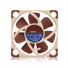 -A4x10 5V PWM-behuizingsventilator 3-pins 40x40x10mm dunne ventilator PWM intelligente temperatuurregeling ultrakleine CPU-koelventilator