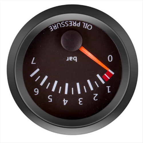 Μετρητές πίεσης λαδιού αυτοκινήτου 52mm 0-7 BAR για μετρητή πίεσης λαδιού φορτηγού 12V 1
