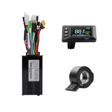 36V 48V 26A Brushless Controller GD02 Meter LCD Display 24V-60V+130X Throttle Kit for Electric Scooter E-Bike Repair Kit