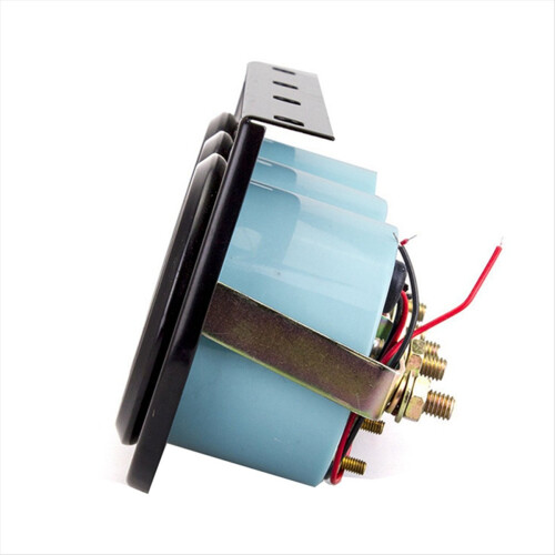 Drie-in-één auto-instrument Watertemperatuur Oliedruk Spanning 2 inch 52 mm Drie-in-één drievoudige meter met sensor 1