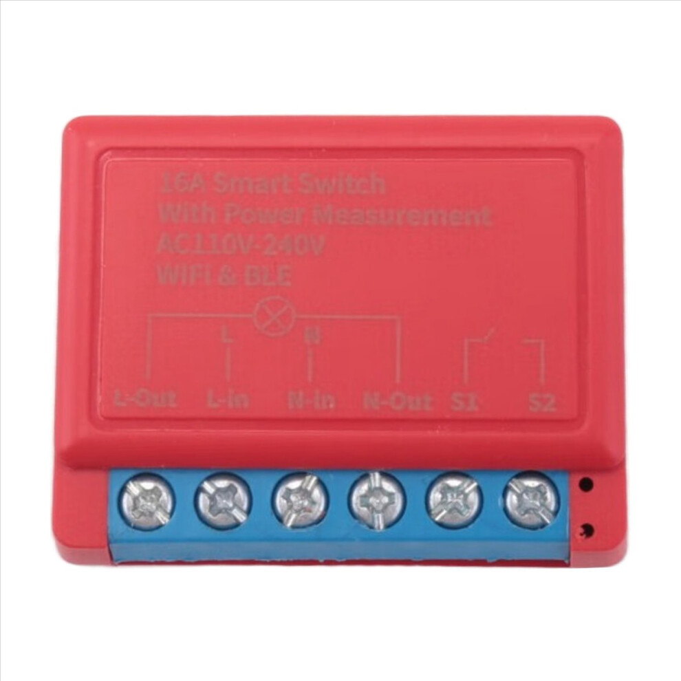 Tuya Wifi Smart Switch With Power Measurement 16A Mini Diy Breaker Support App Remote Control Voice Control 4852469838269