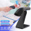 Handheld Bluetooth Barcode Reader Auto Scanning 2.4G QR Code Reader with Stand 2D Wireless Barcode Scanner 3