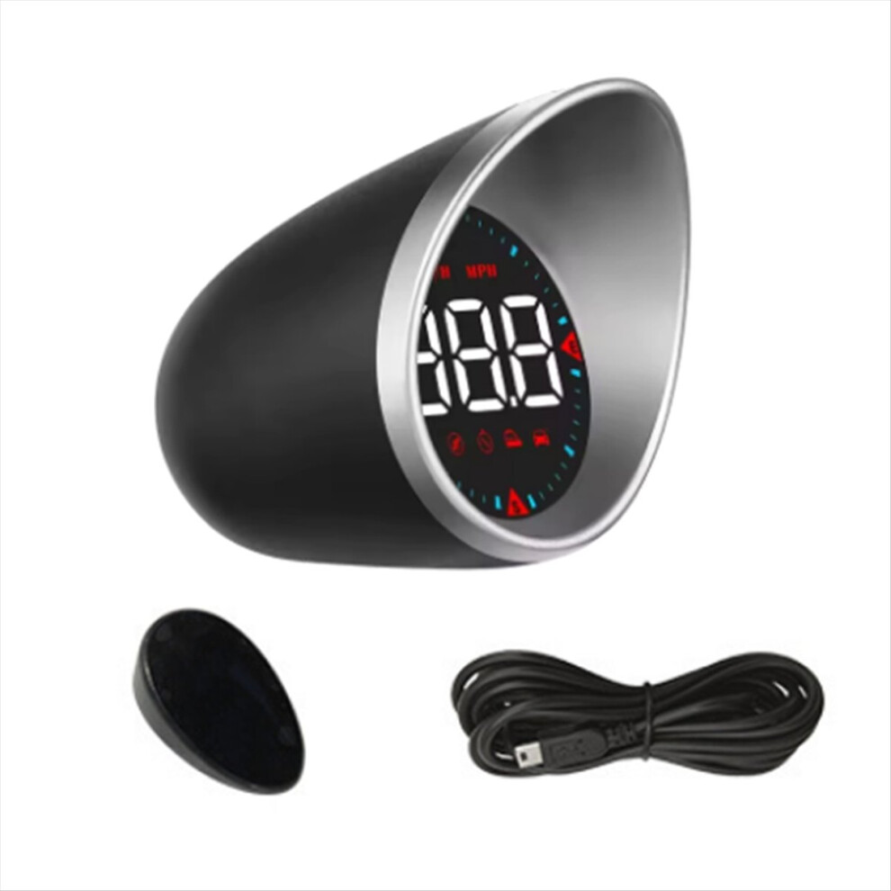 Car Head Up Display Obd Multi-Function Display Speedometer Display Speed Mileage Compass Display 4852045430474
