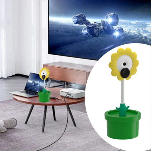 720P Scene Projection HD Camera for Switch 2 Game Console Camera Accessories Sunflower 2