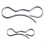 Replace Deck Clip Set 4 194209 Bow Tie Lock Cylindrical Pin 1 194208 Bow Tie Lock Split Pin(8Pack) 3