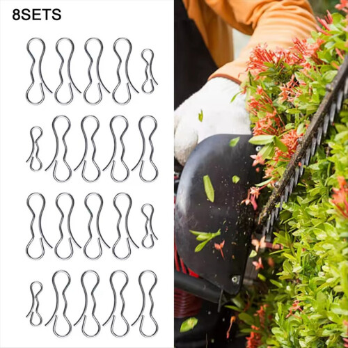 Replace Deck Clip Set 4 194209 Bow Tie Lock Cylindrical Pin 1 194208 Bow Tie Lock Split Pin(8Pack) 1