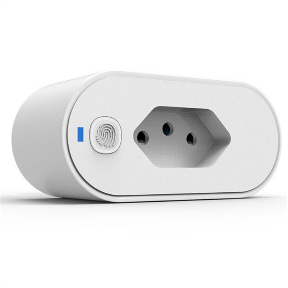 Tuya Brazil Plug 16A Adapter, Wifi 2.4Ghz Socket With Power Monitor, Smart Outlet Control, Voice For Home 4852045434076